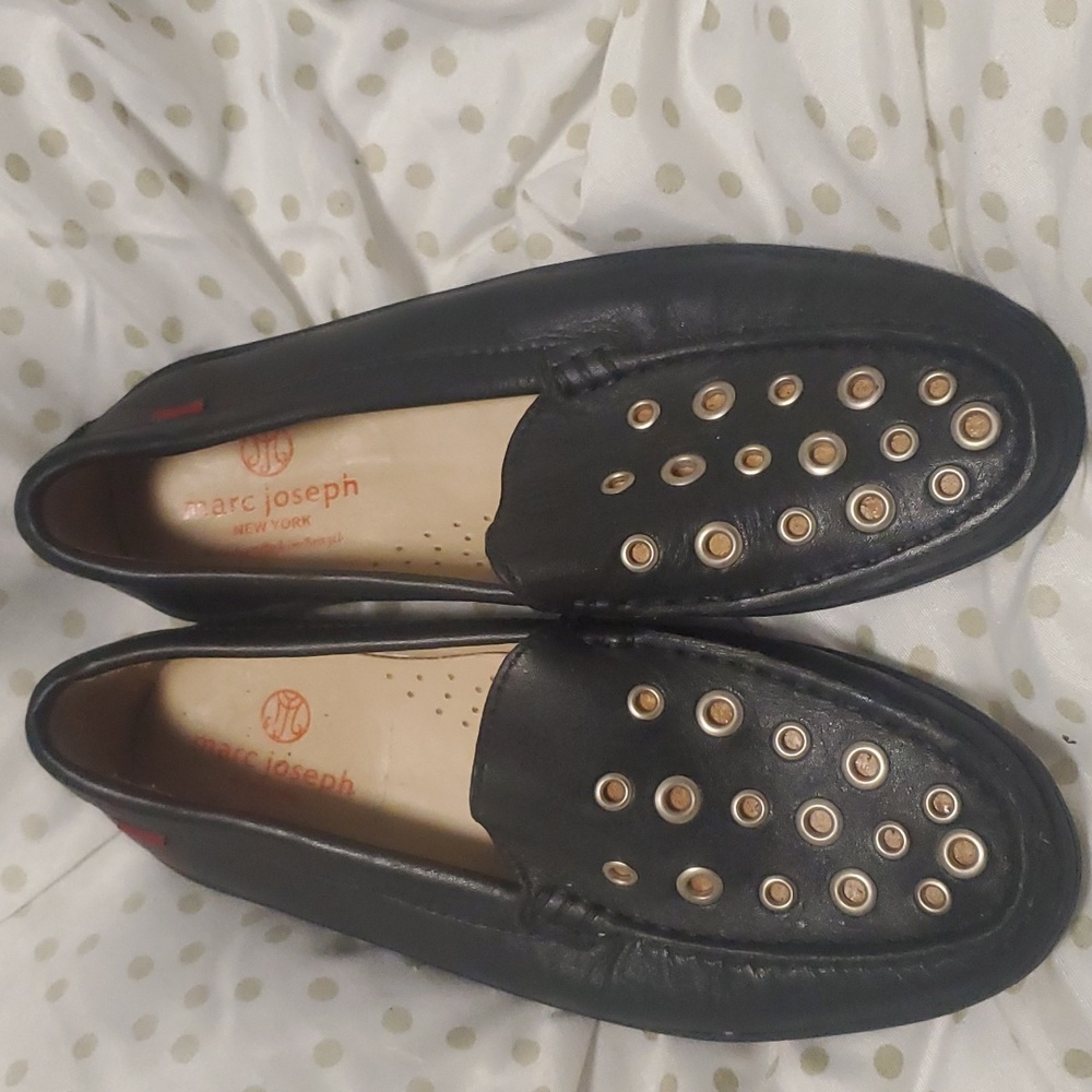 Marc Joseph kids shoes, size 3.5, leather, NWOT, black